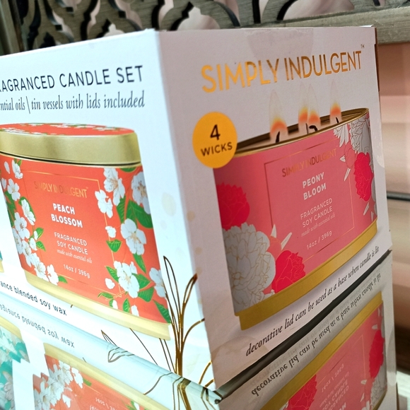 SIMPLY INDULGENT 3-Piece Fragranced Candle Set - Picture 2 of 14